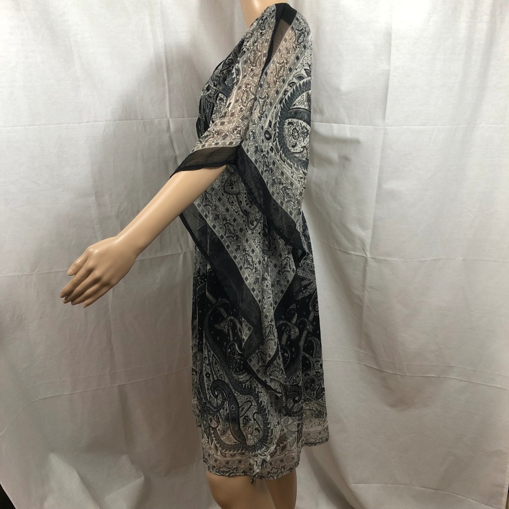 Speed Control New York Scarf Dress Elastic Waist - Picture 3 of 8